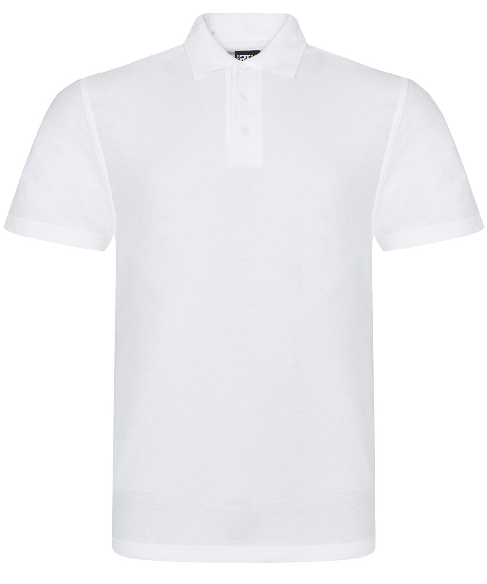 White Pro polo