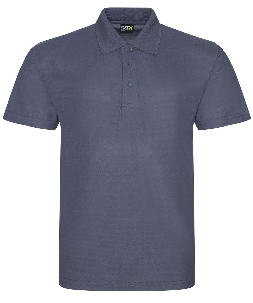 Solid Grey Pro polyester polo