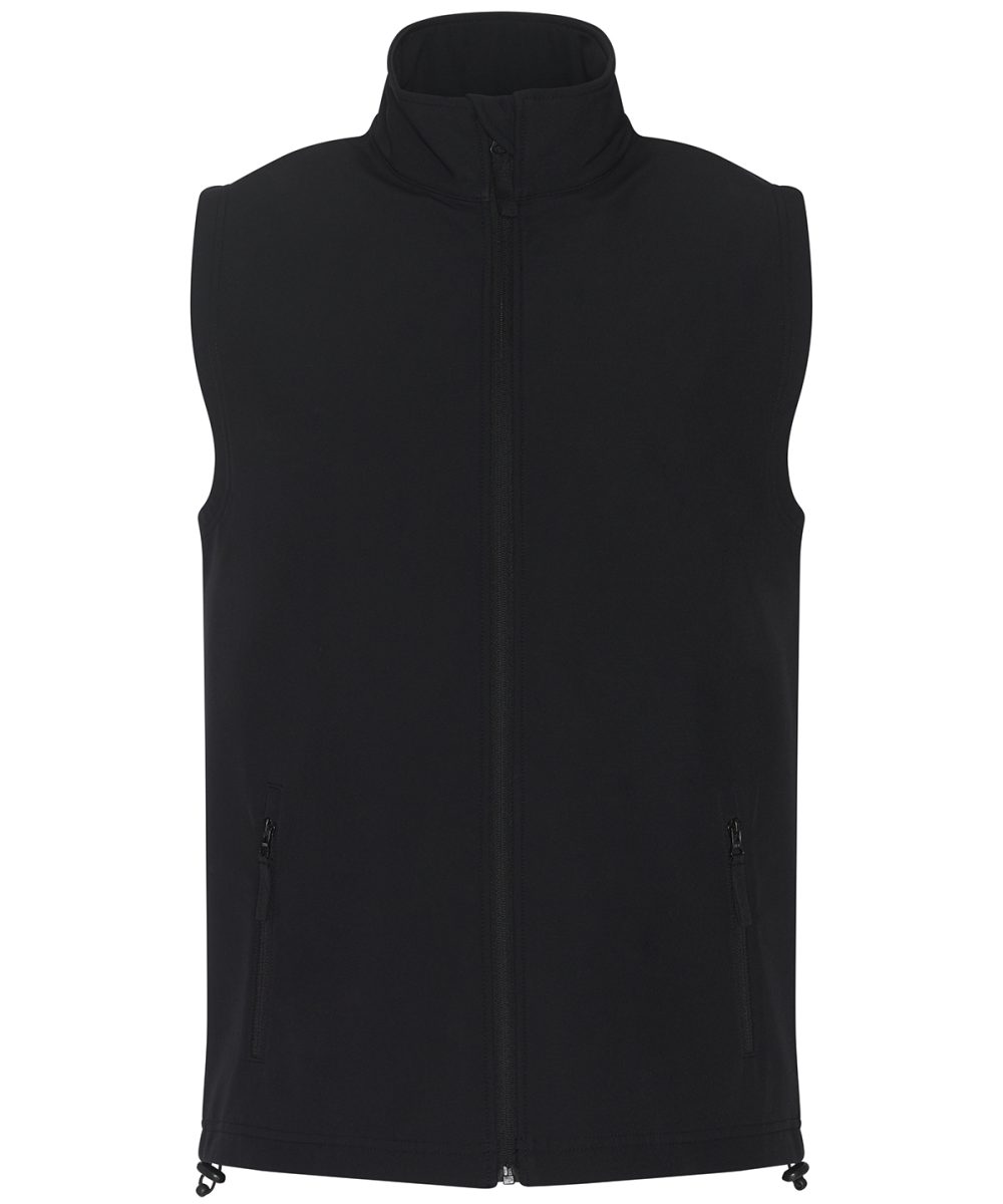 Black* Pro 2-layer softshell gilet