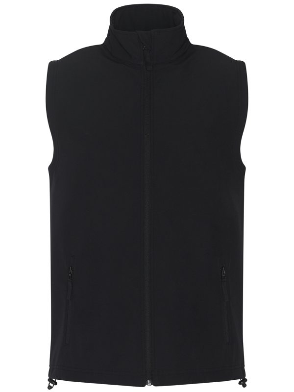 Black* Pro 2-layer softshell gilet