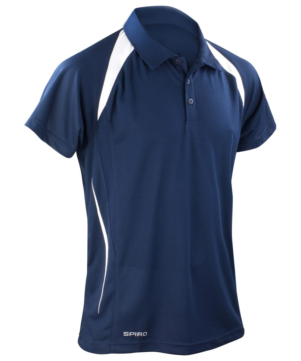 Navy/White Spiro team spirit polo