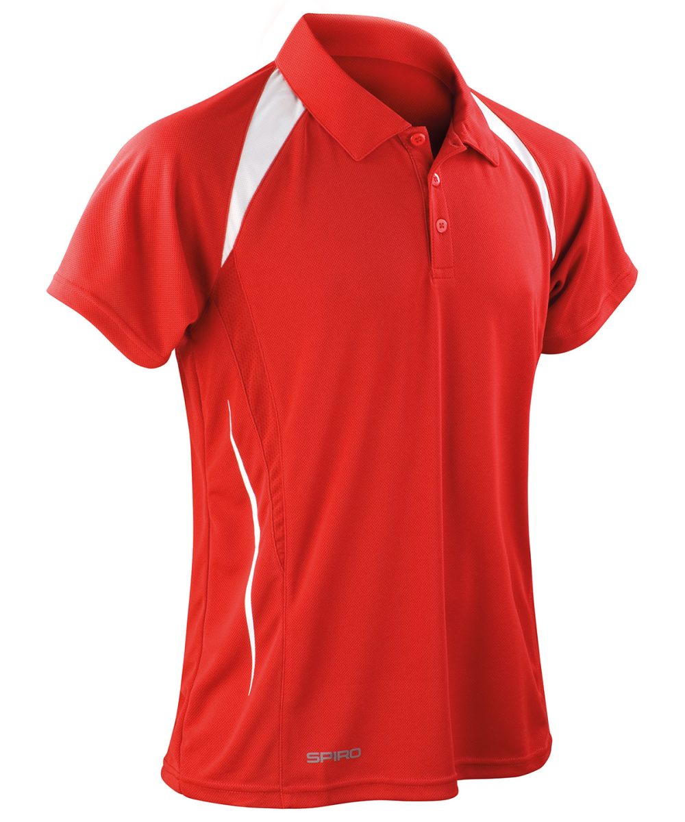 Red/White Spiro team spirit polo