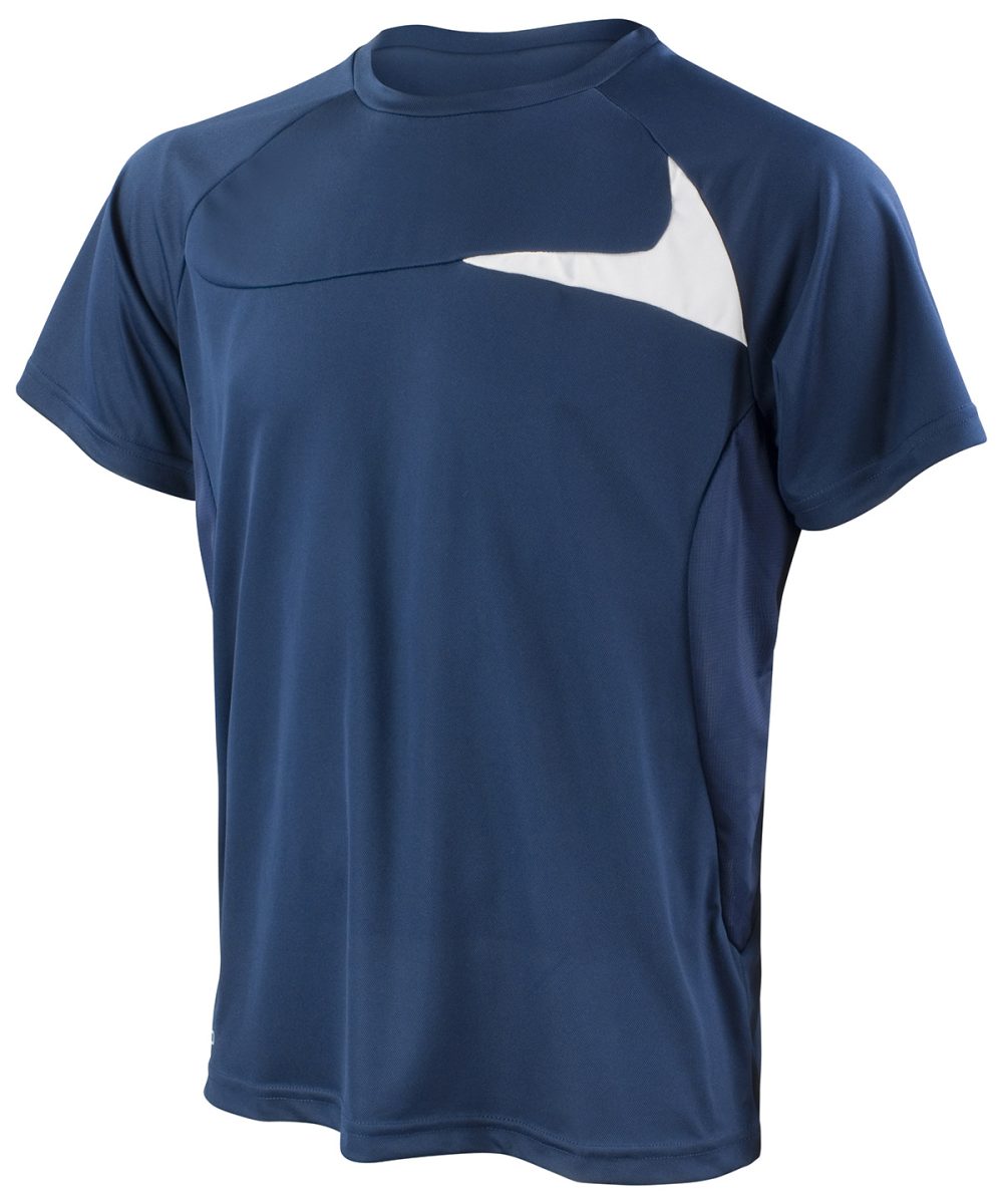 Navy/White Spiro dash training shirt