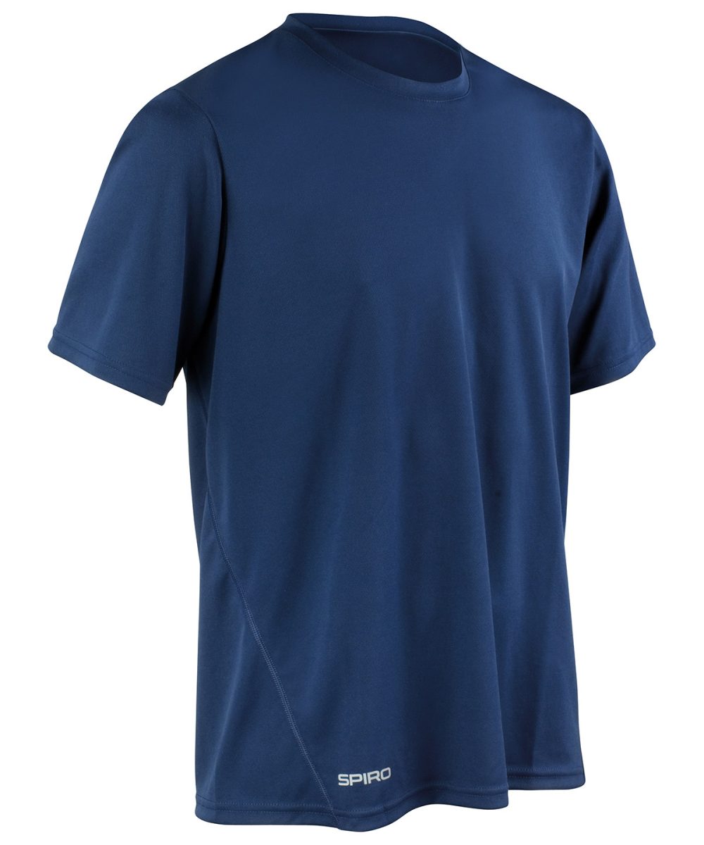 Navy Spiro quick-dry short sleeve t-shirt