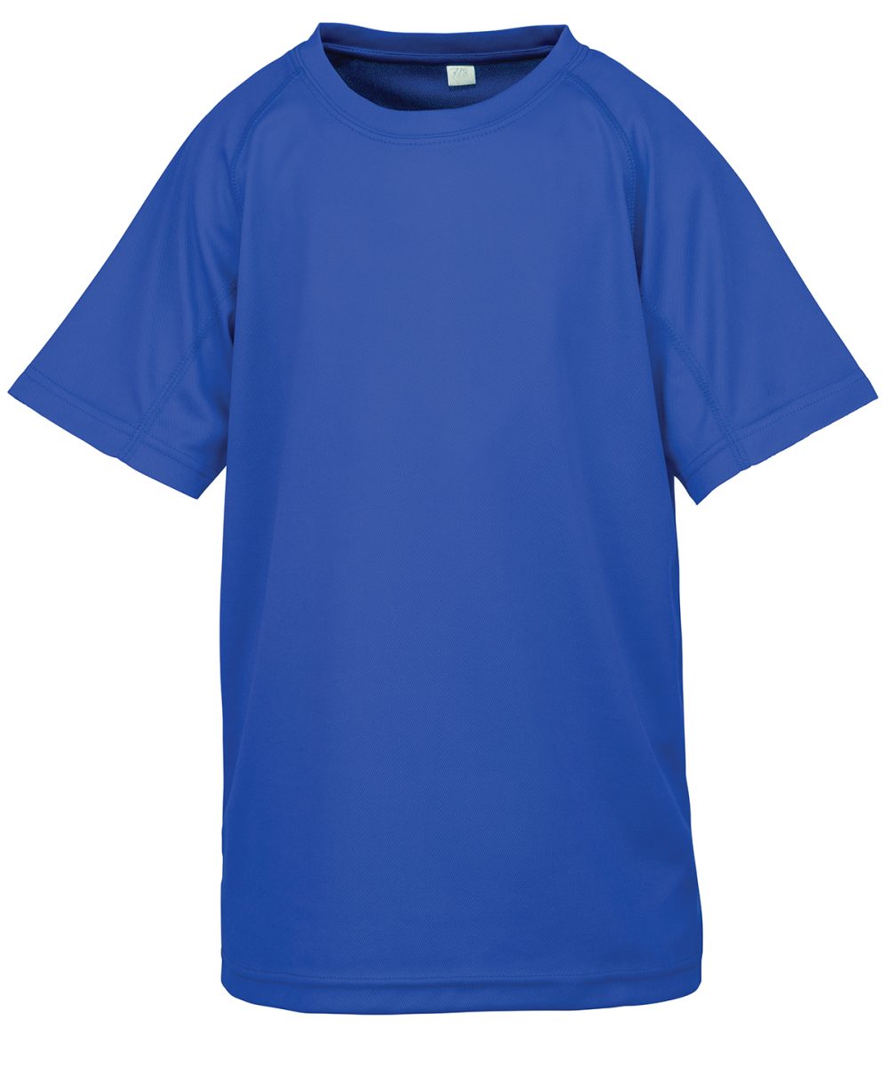 Royal Blue Junior performance aircool tee