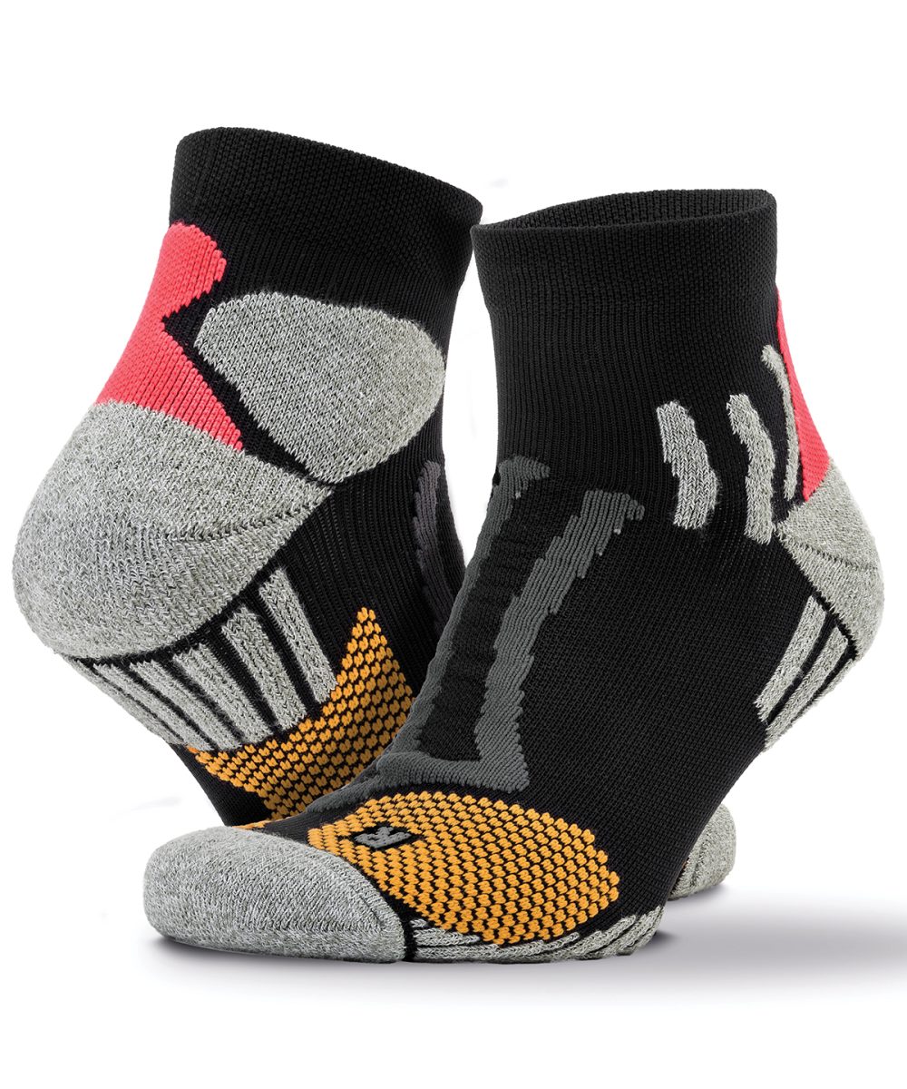 Black Technical compression sports socks