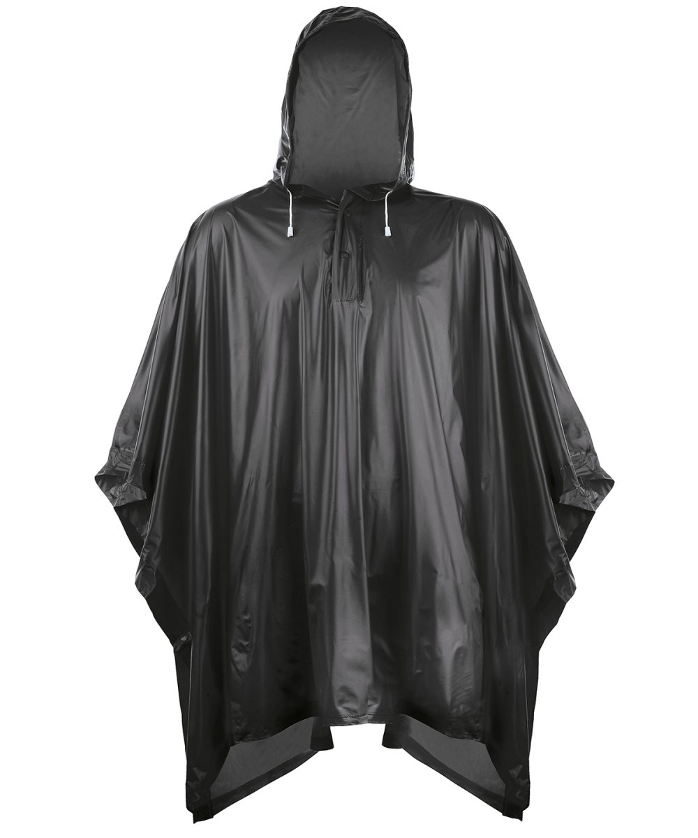 Black Plastic poncho