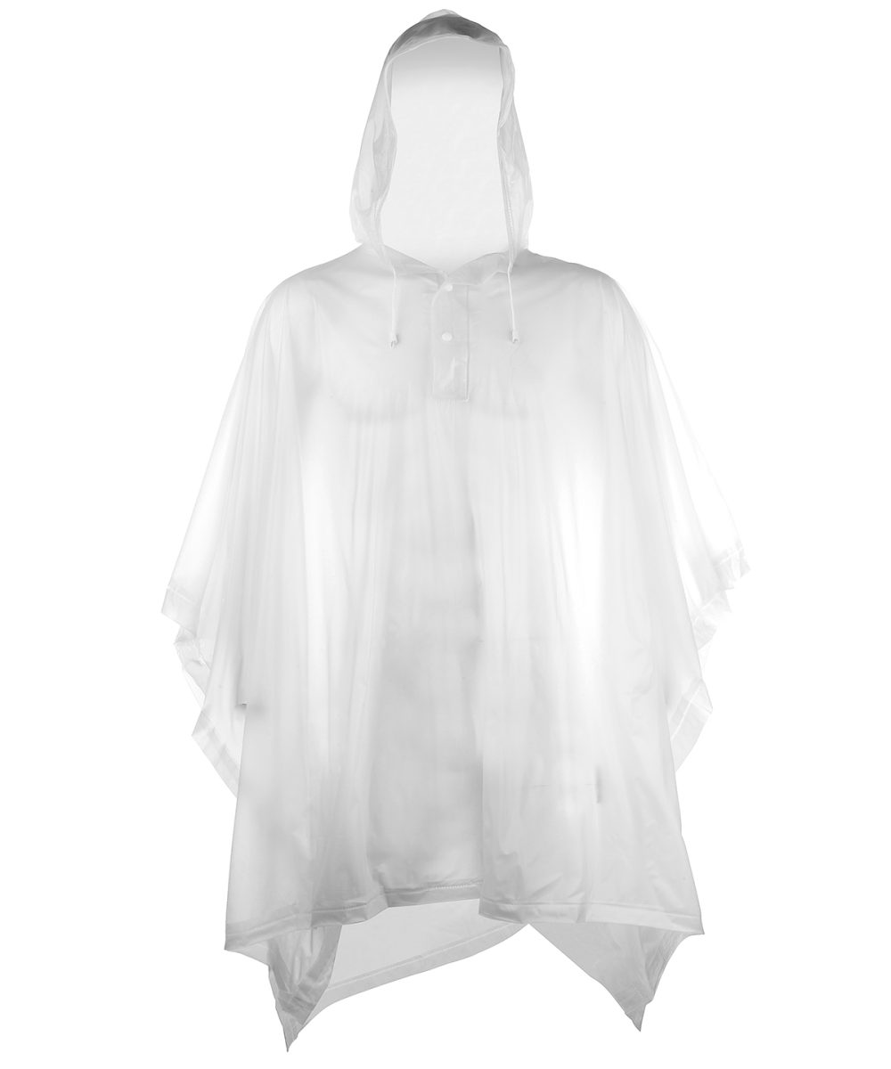 Clear Plastic poncho