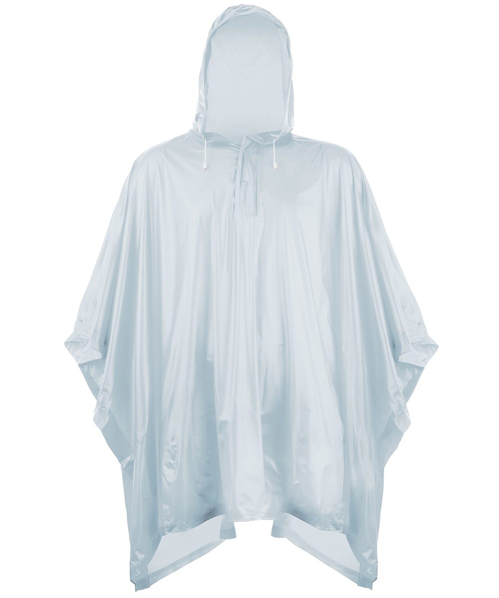 Silver Plastic poncho