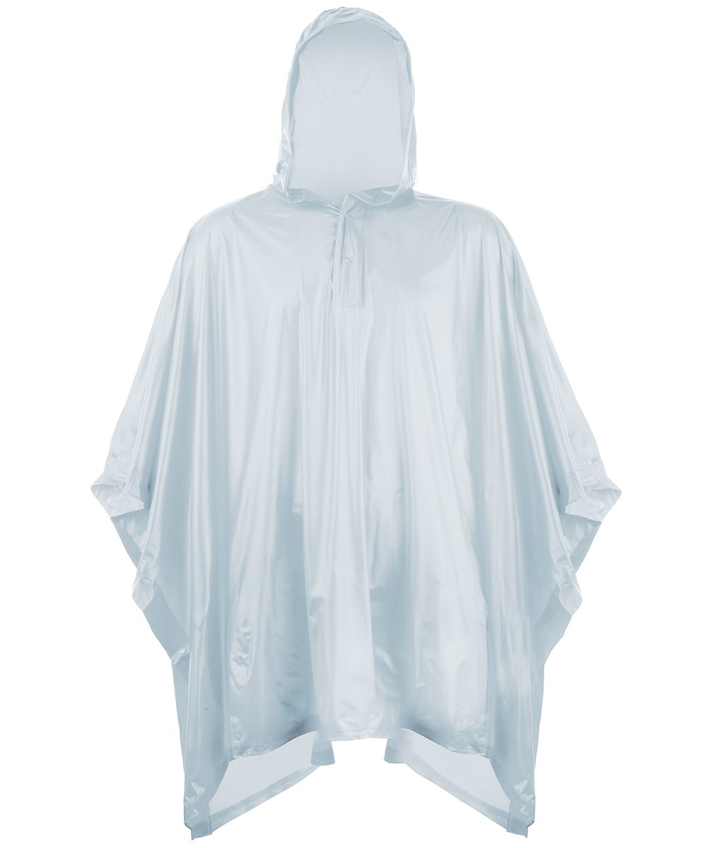 Silver Kids plastic poncho