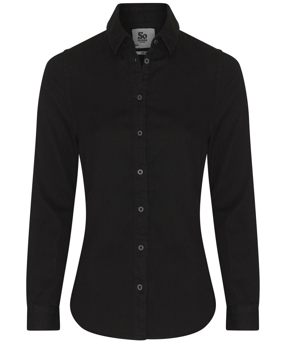 Black Women's Lucy denim shirt