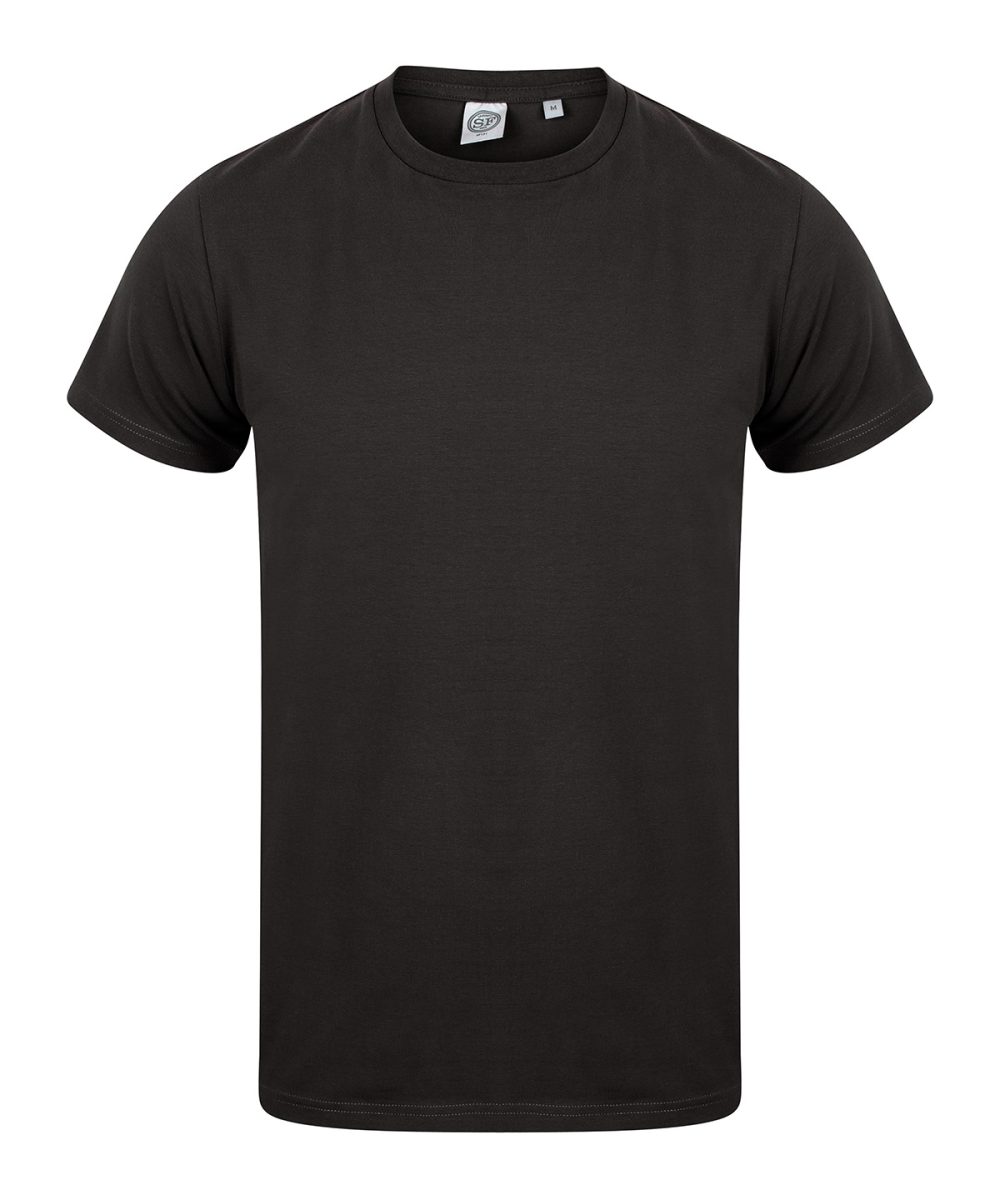 Black* Men's feel good stretch t-shirt