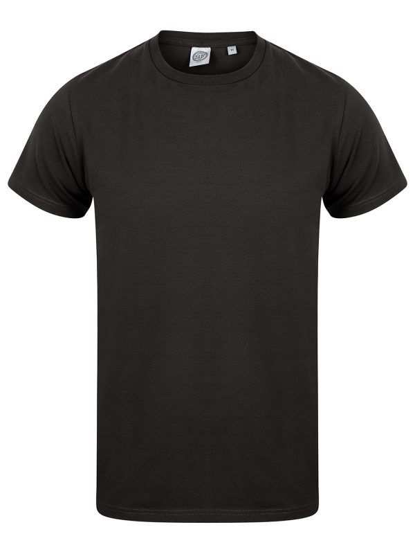 Black* Men's feel good stretch t-shirt