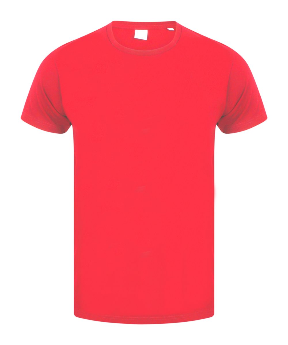 Bright Red Men's feel good stretch t-shirt