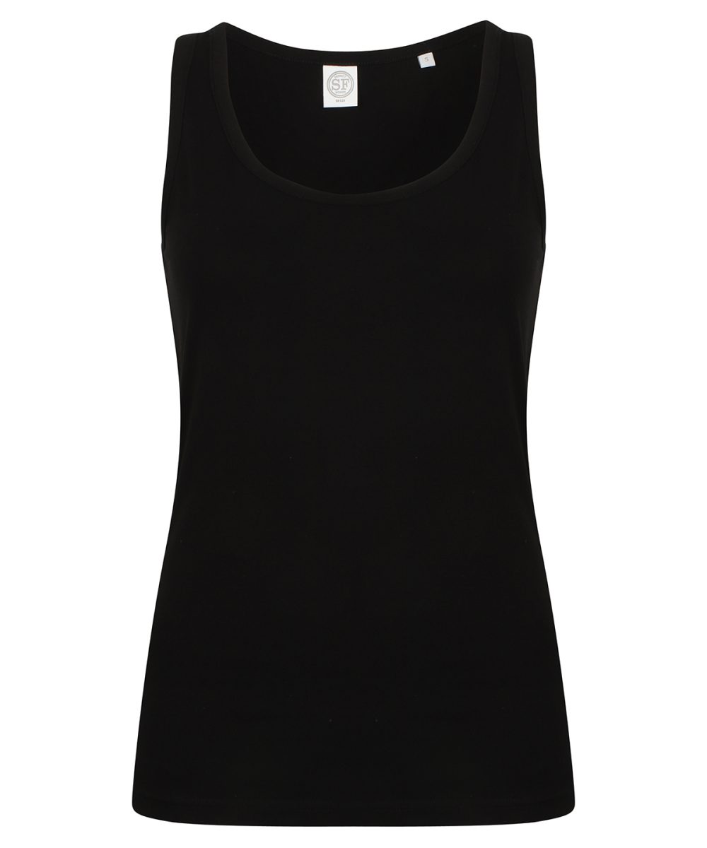 Black Women's feel good stretch vest