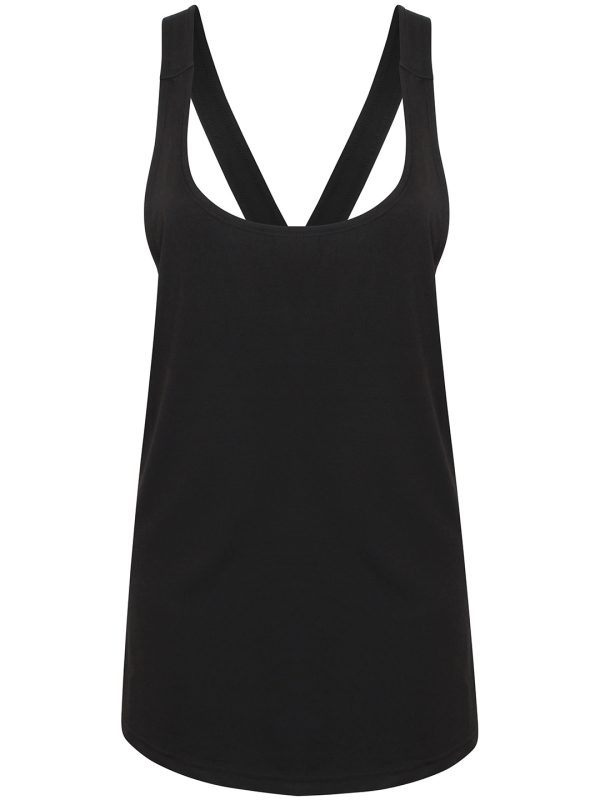 Black Women's fashion workout vest