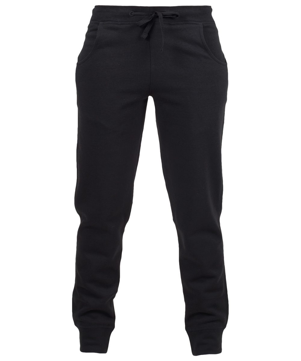 Black Women's slim cuffed joggers