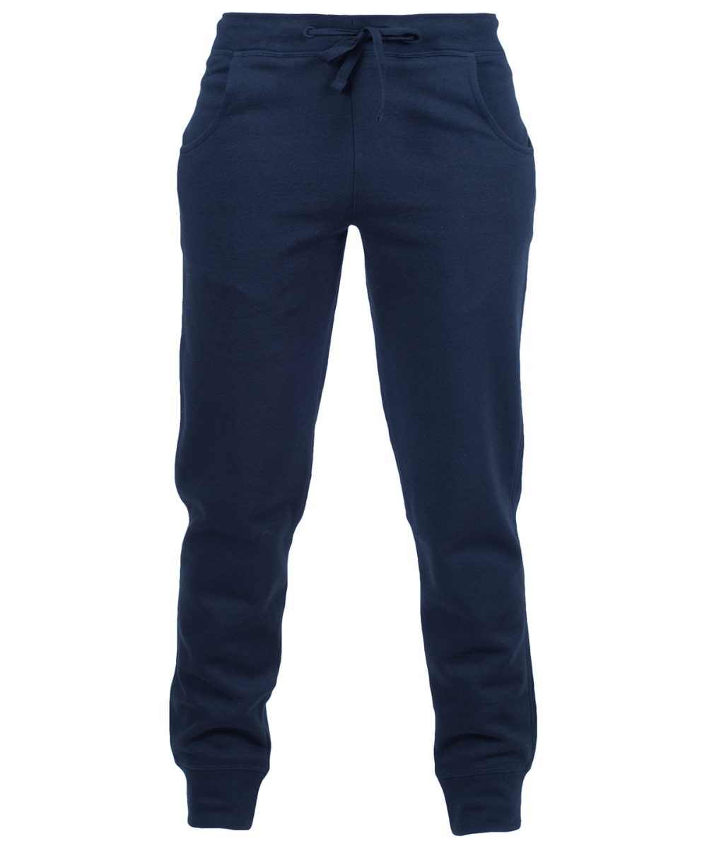 Navy Women's slim cuffed joggers