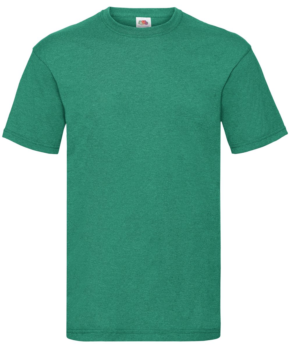 Retro Heather Green Valueweight T