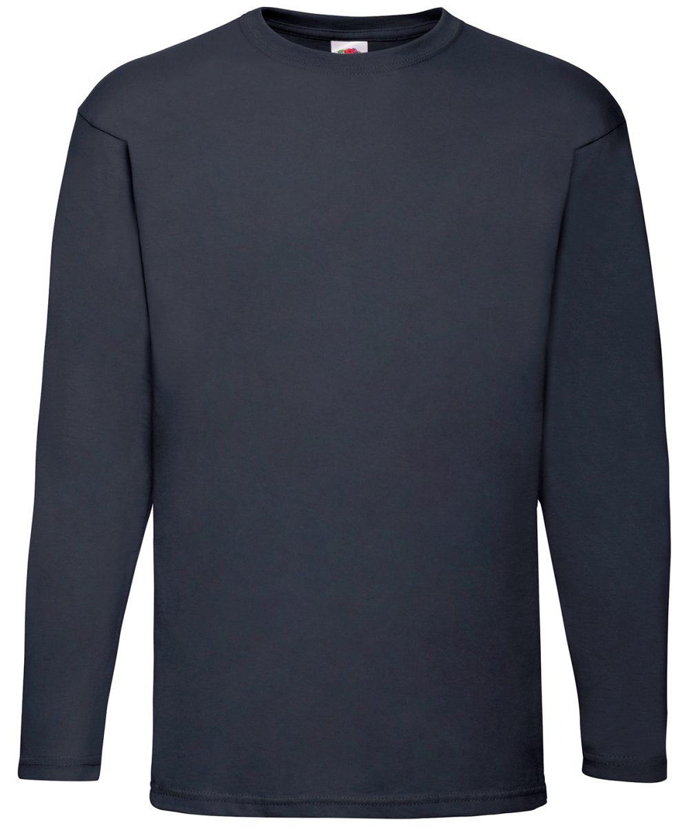 Deep Navy Valueweight long sleeve T