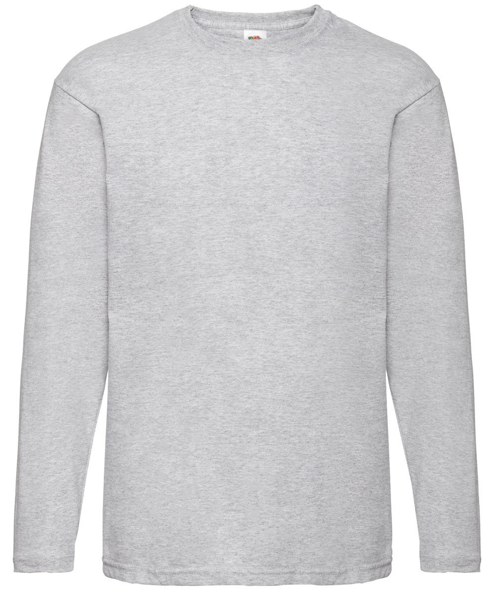 Heather Grey* Valueweight long sleeve T