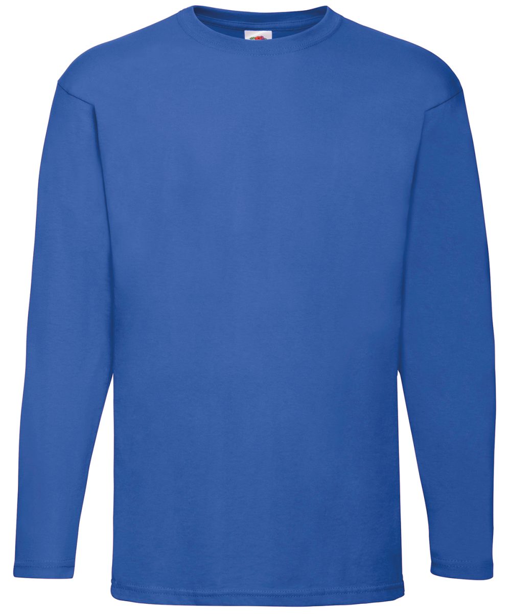 Royal Blue Valueweight long sleeve T