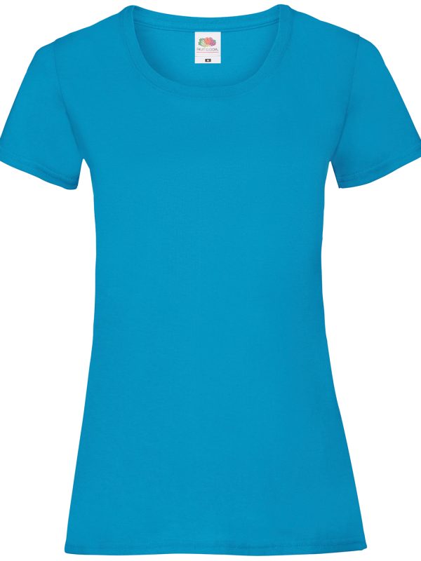 Azure Blue Women's valueweight T