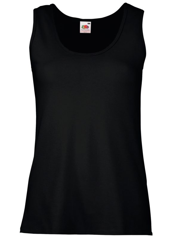 Black Women's valueweight vest