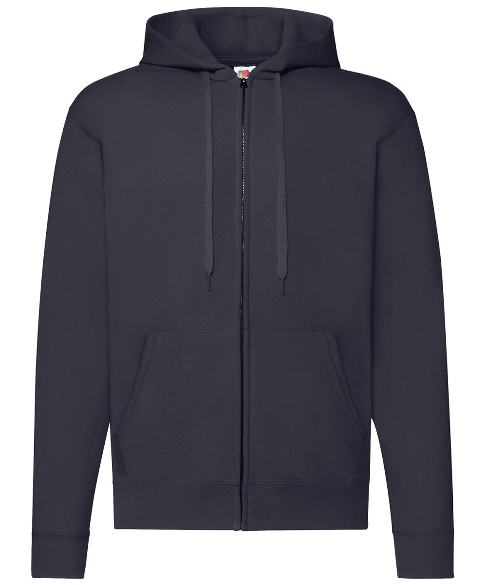 Deep Navy* Classic 80/20 hooded sweatshirt jacket