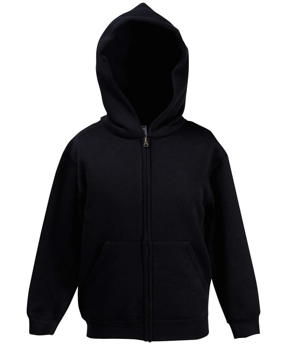 Black Kids classic hooded sweatshirt jacket