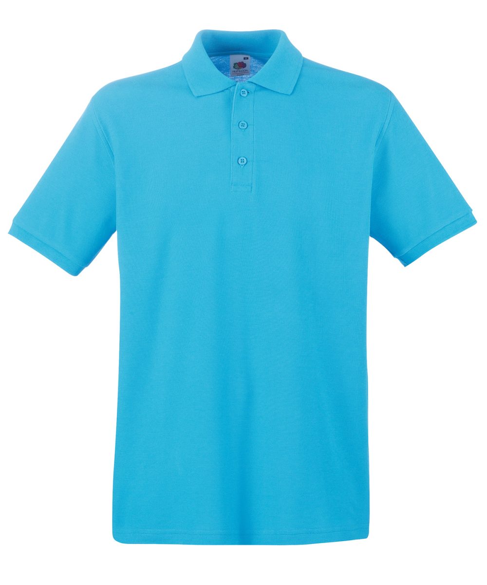 Azure Blue Premium polo