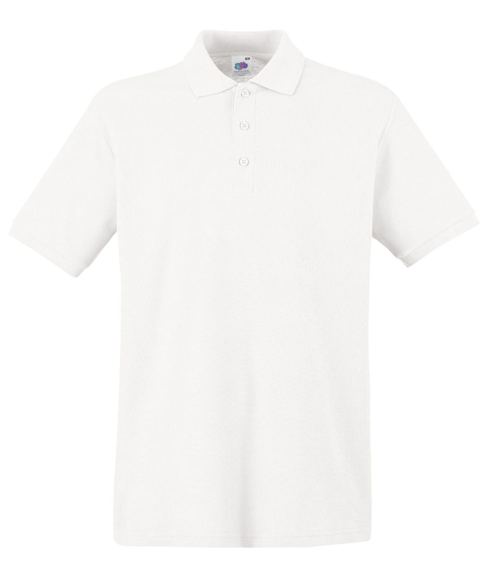 White Premium polo