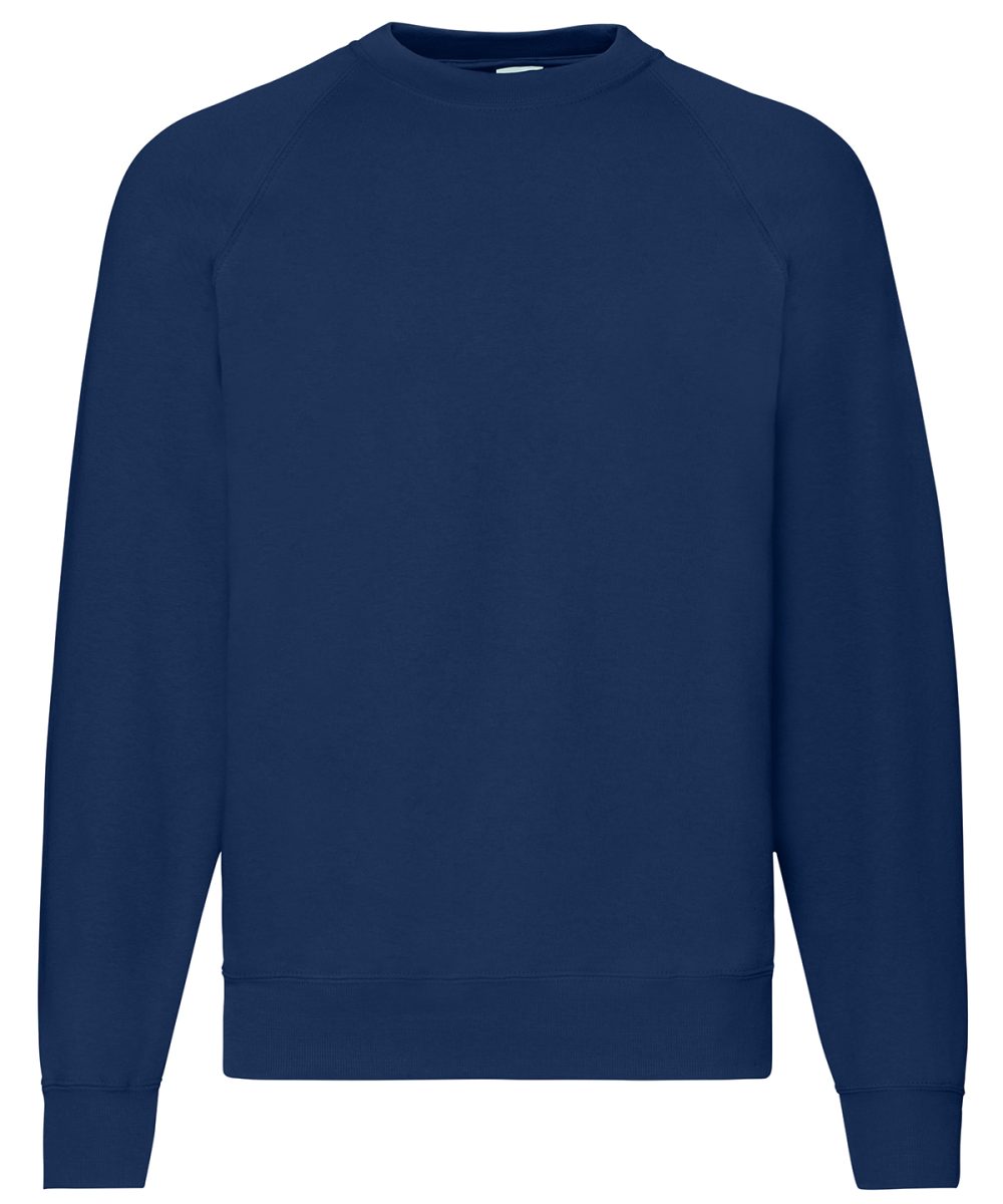 Navy*† Classic 80/20 raglan sweatshirt