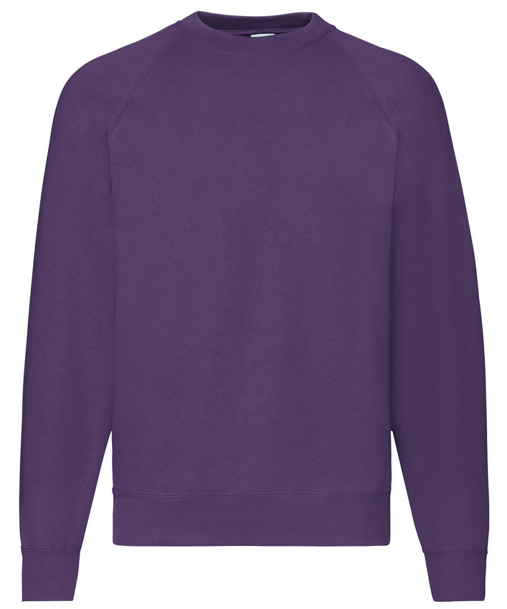 Purple Classic 80/20 raglan sweatshirt