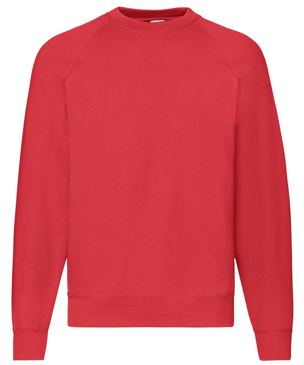 Red Classic 80/20 raglan sweatshirt