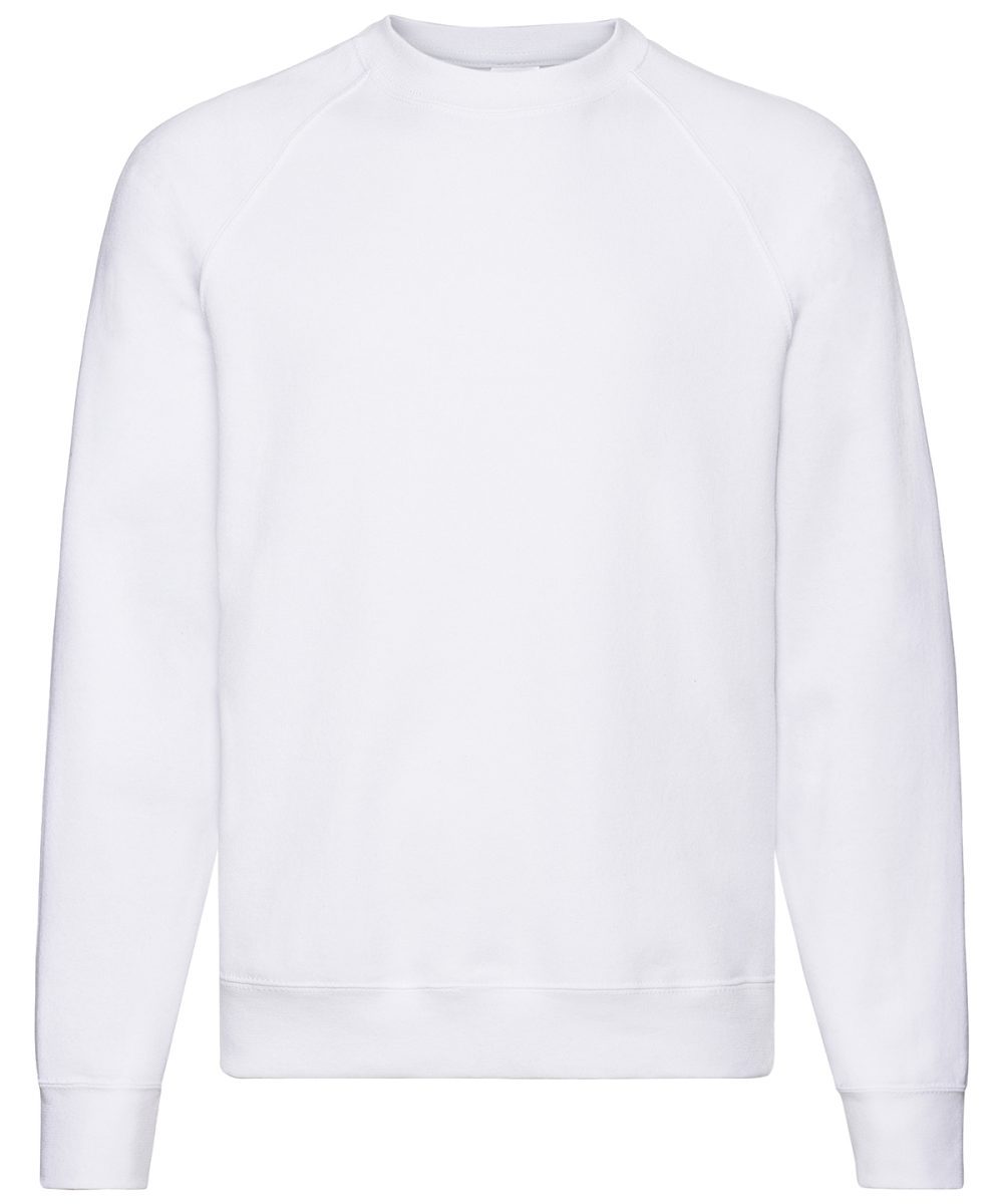 White* Classic 80/20 raglan sweatshirt