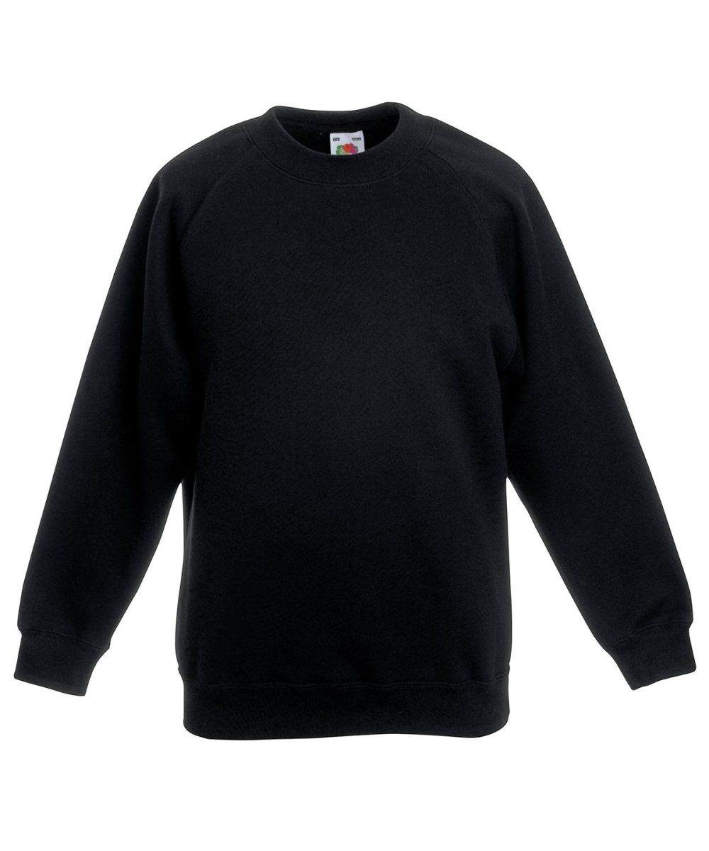 Black Kids classic raglan sweatshirt