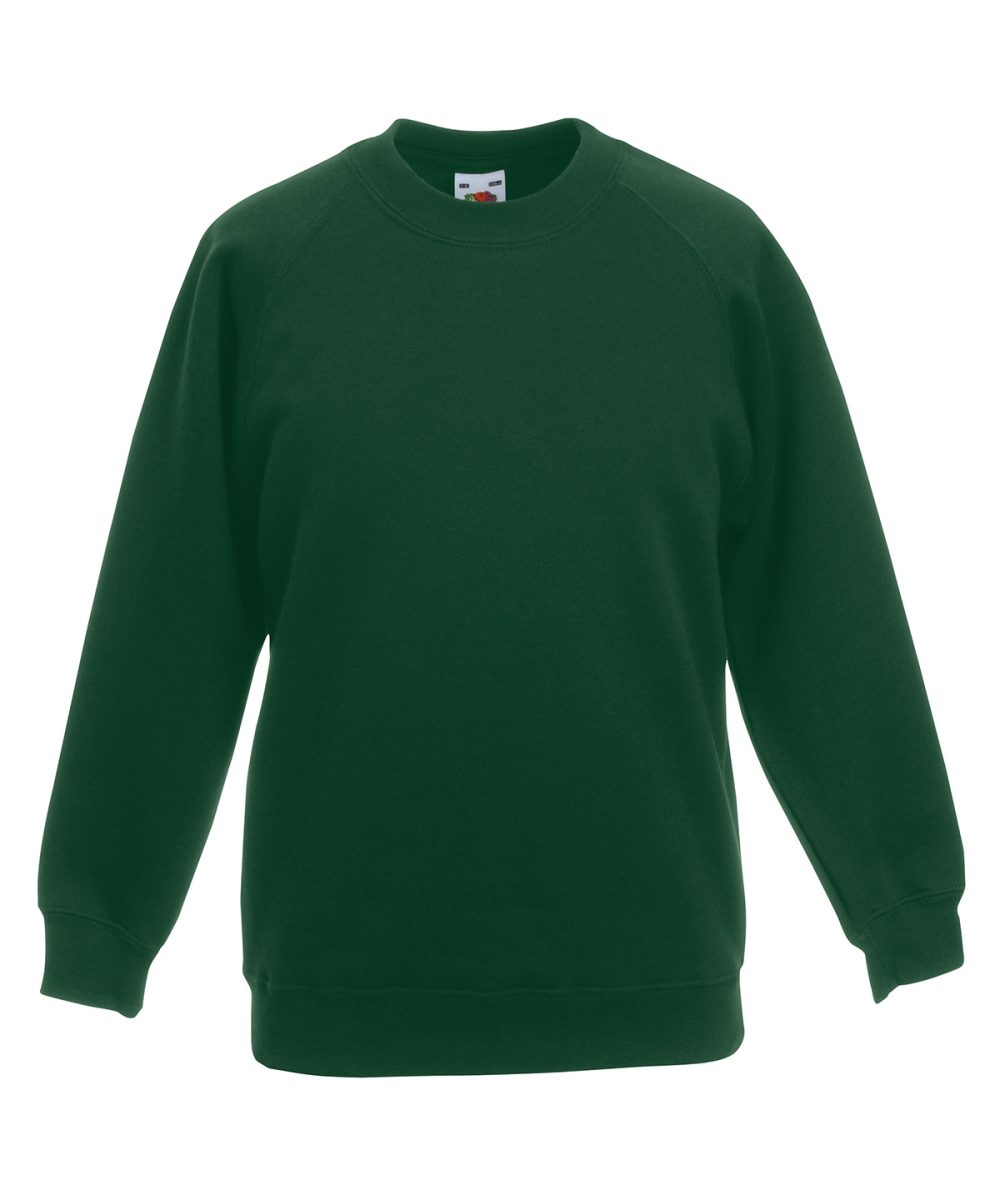 Bottle Green Kids classic raglan sweatshirt