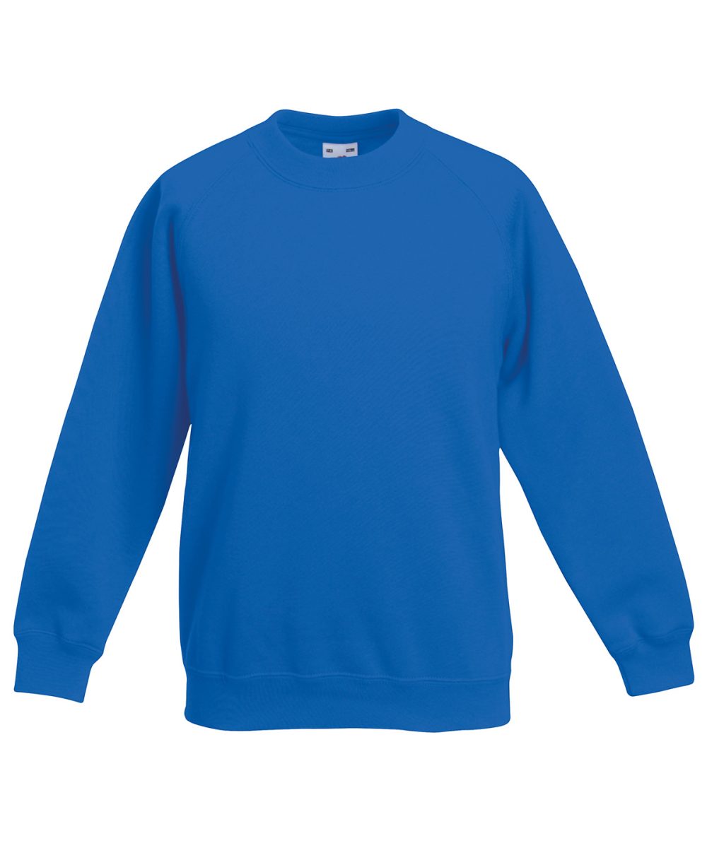 Royal Blue Kids classic raglan sweatshirt