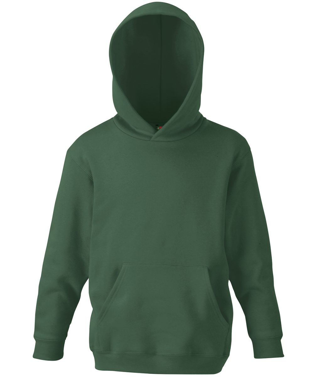 Bottle Green Kids classic hooded sweatshirt