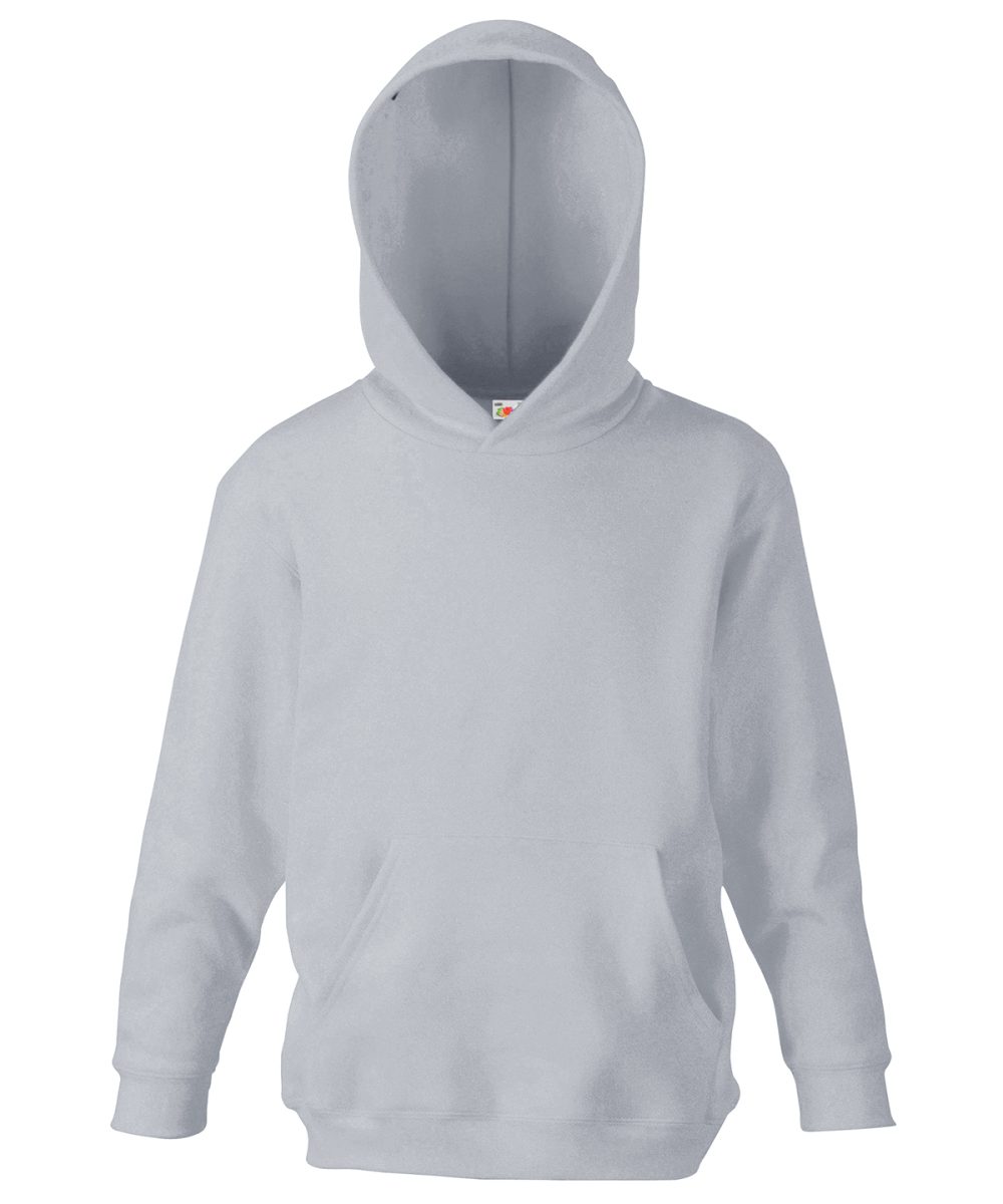 Heather Grey Kids classic hooded sweatshirt