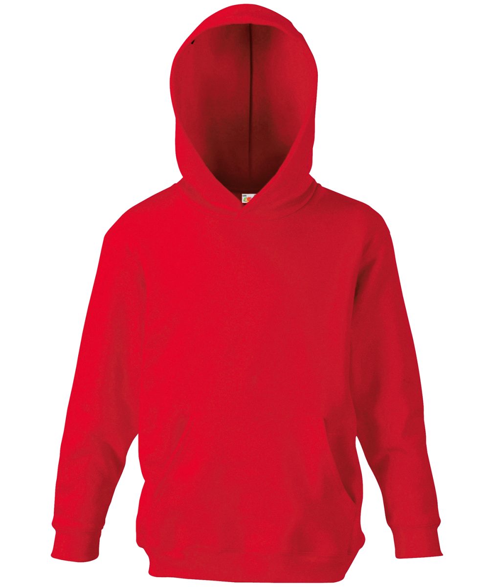 Red Kids classic hooded sweatshirt