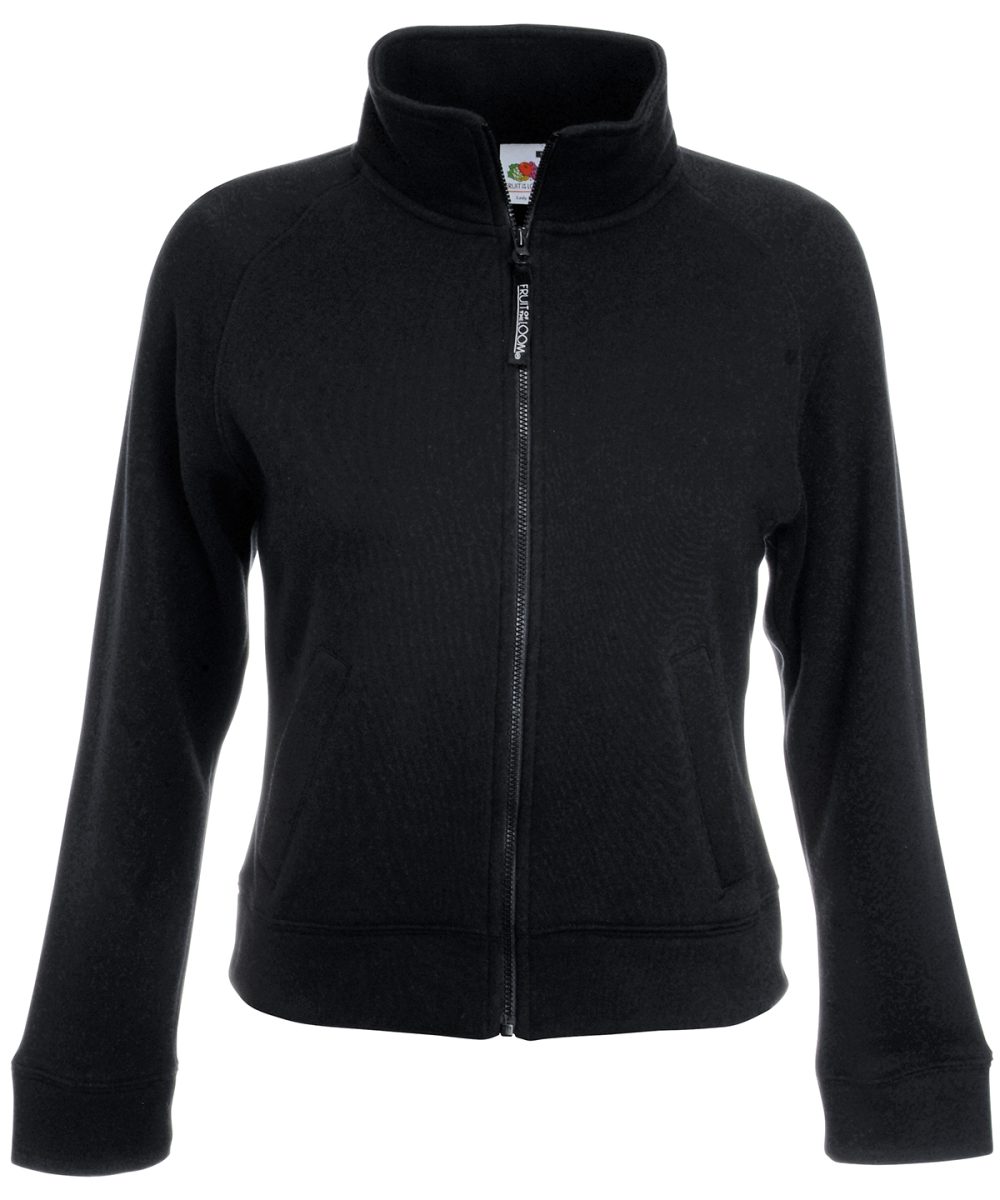 Black Women's premium 70/30 sweatshirt jacket