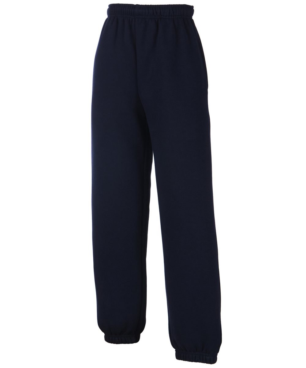 Deep Navy Kids classic elasticated cuff jog pants