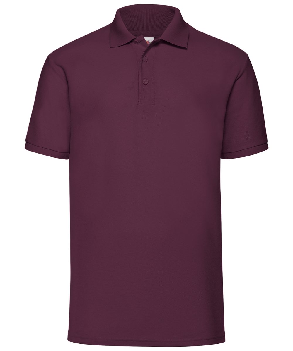 Burgundy 65/35 Polo