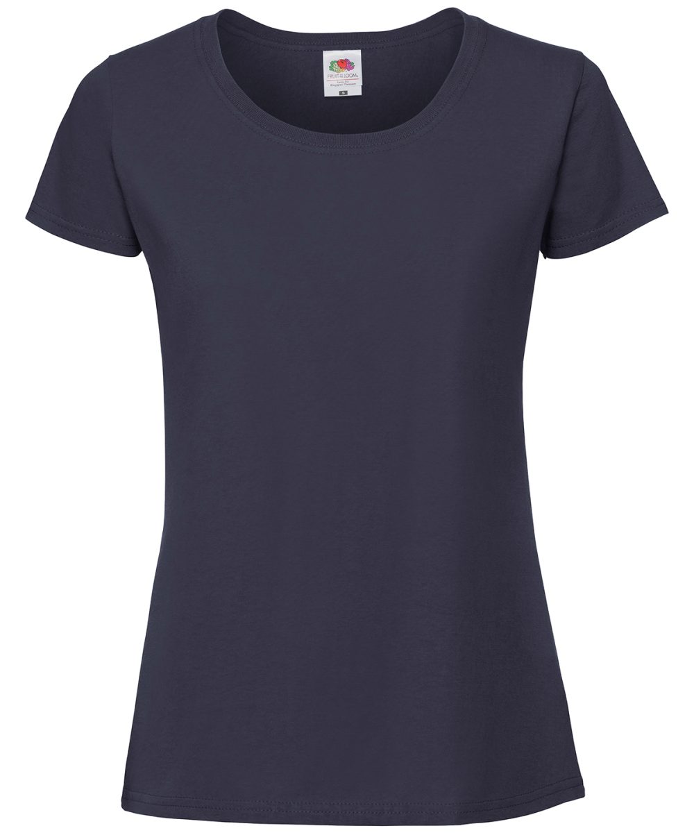 Deep Navy Women's Iconic 195 ringspun premium t-shirt