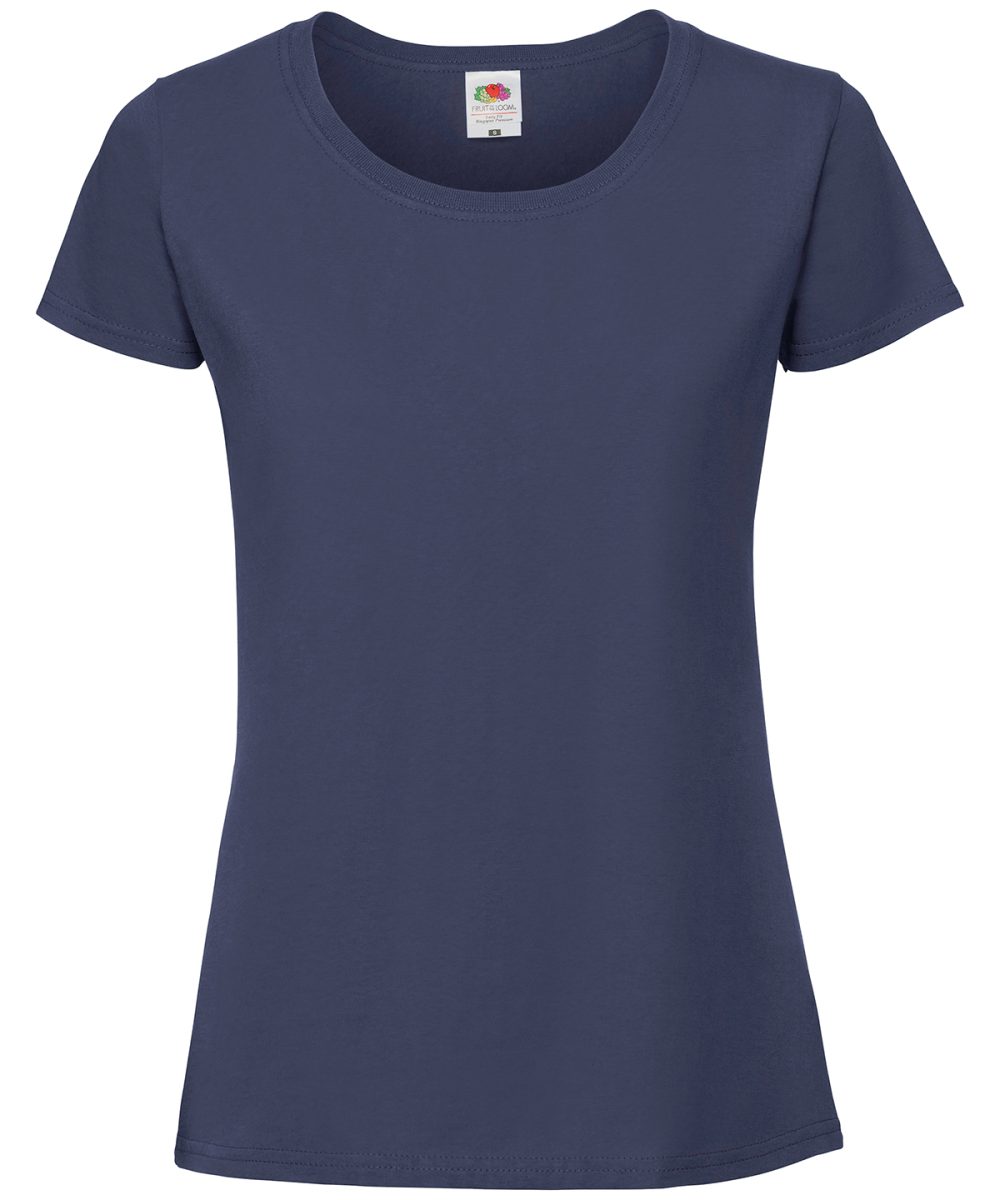 Navy Women's Iconic 195 ringspun premium t-shirt