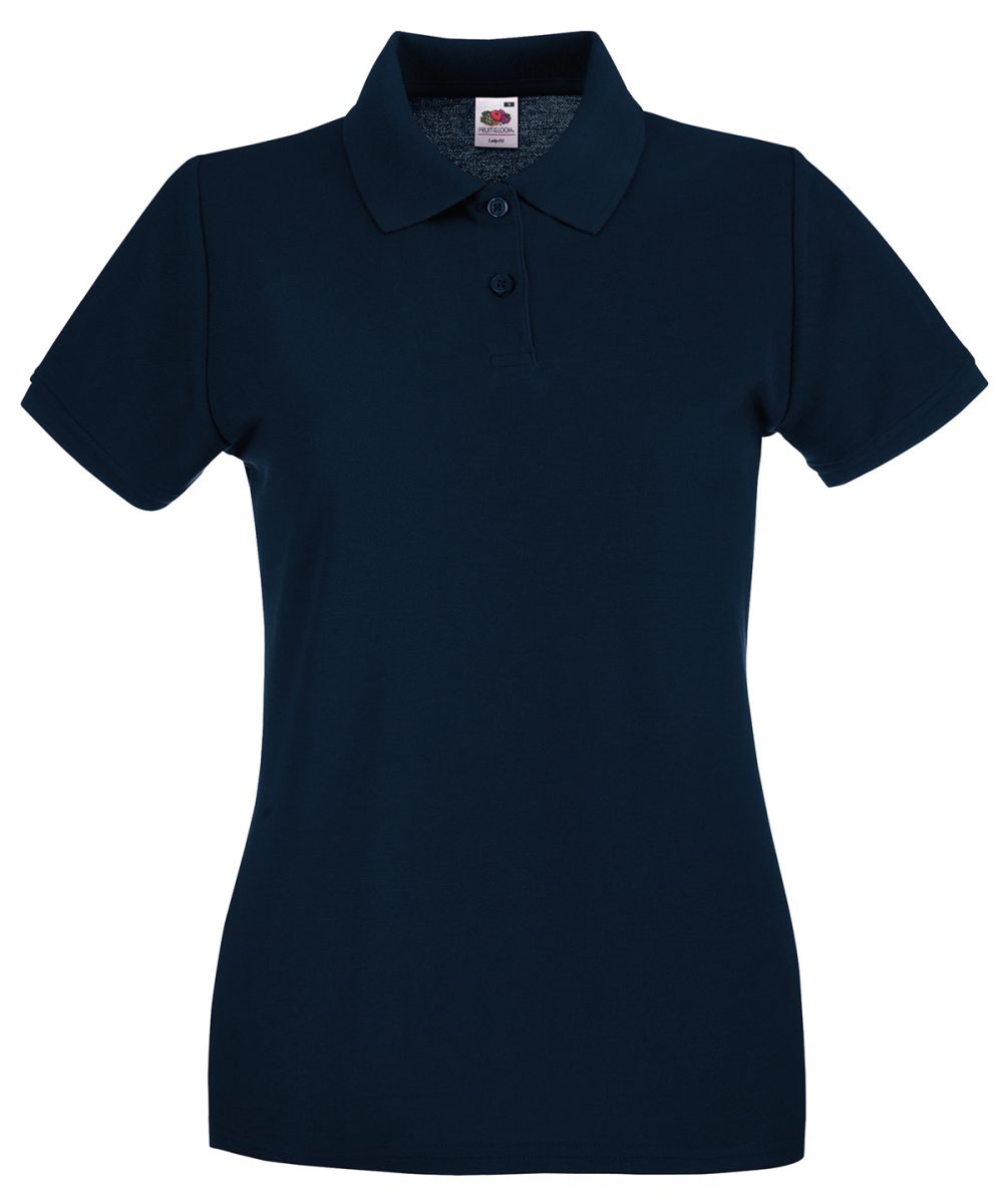 Deep Navy Women's premium polo