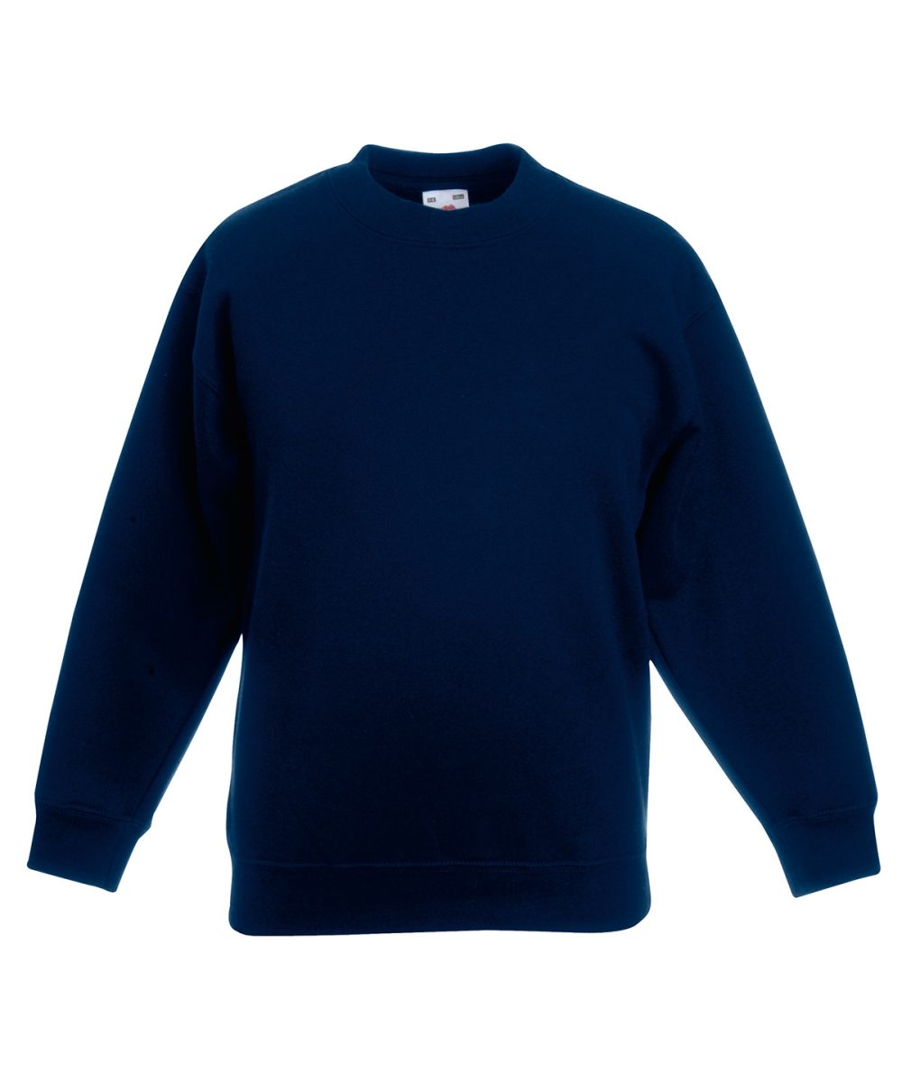 Deep Navy Kids premium set-in sweatshirt