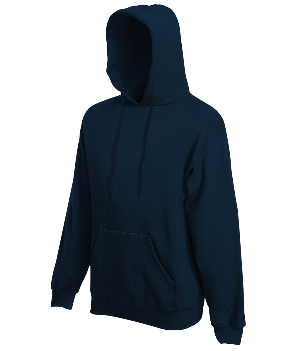 Deep Navy* Premium 70/30 hooded sweatshirt